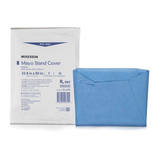 McKesson Brand Mayo Stand Cover 22.8 X 55.5 Inch (854598_EA) 1/EA