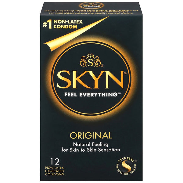 Lifestyles® Skyn® Condom Lubricated 12 per Box (806875_BX) 12/BX