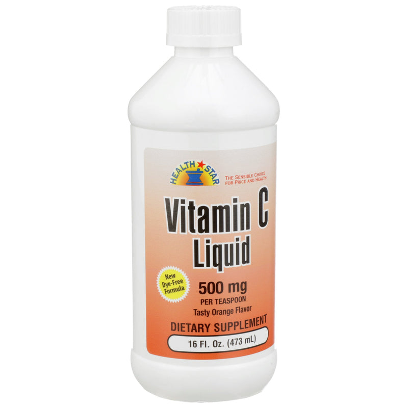 Geri-Care® Vitamin C Supplement Ascorbic Acid 500 mg Strength Liquid 16 oz. (703057_CS) 12/CS