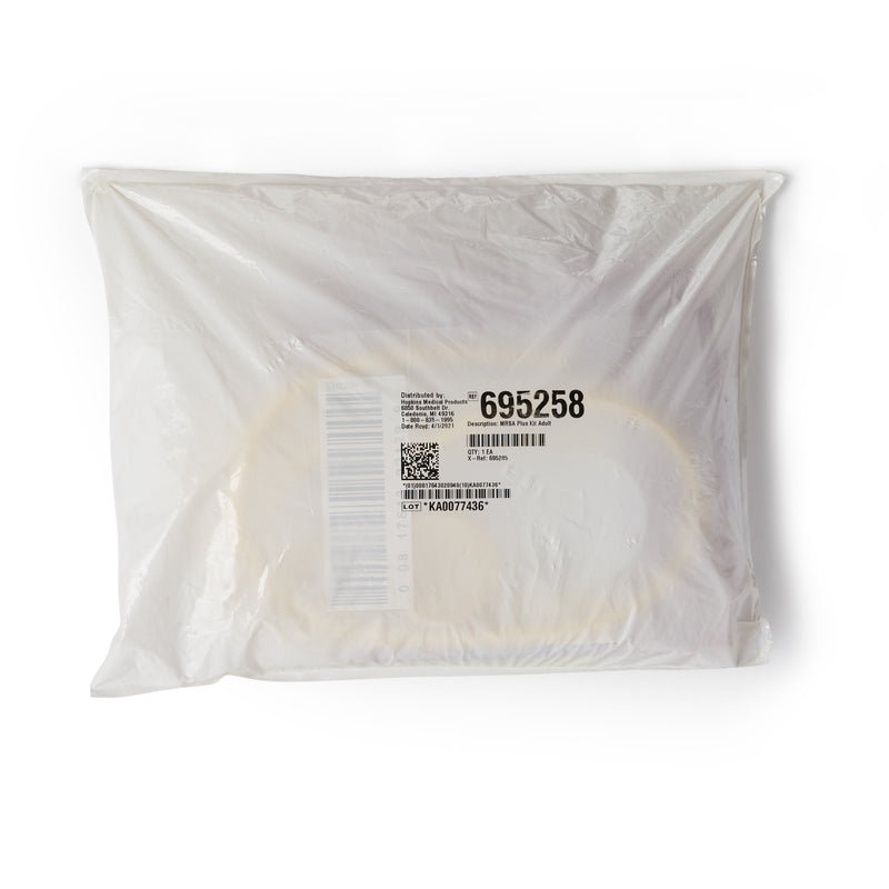 Hopkins® Single Patient Use MRSA Kit with thermometer 23 to 33 cm Adult Cuff Single Head Disposable Stethoscope Pocket Aneroid (786776_EA) 1/EA