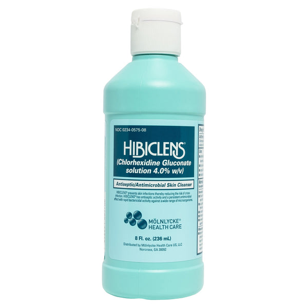 Hibiclens® Antiseptic / Antimicrobial Skin Cleanser 8 oz. Bottle 4% Strength CHG (Chlorhexidine Gluconate) NonSterile (81477_CS) 24/CS