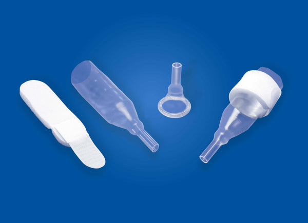 Natural® Male External Catheter Non-Adhesive Reusable Strap Silicone Intermediate (762308_BX) 30/BX