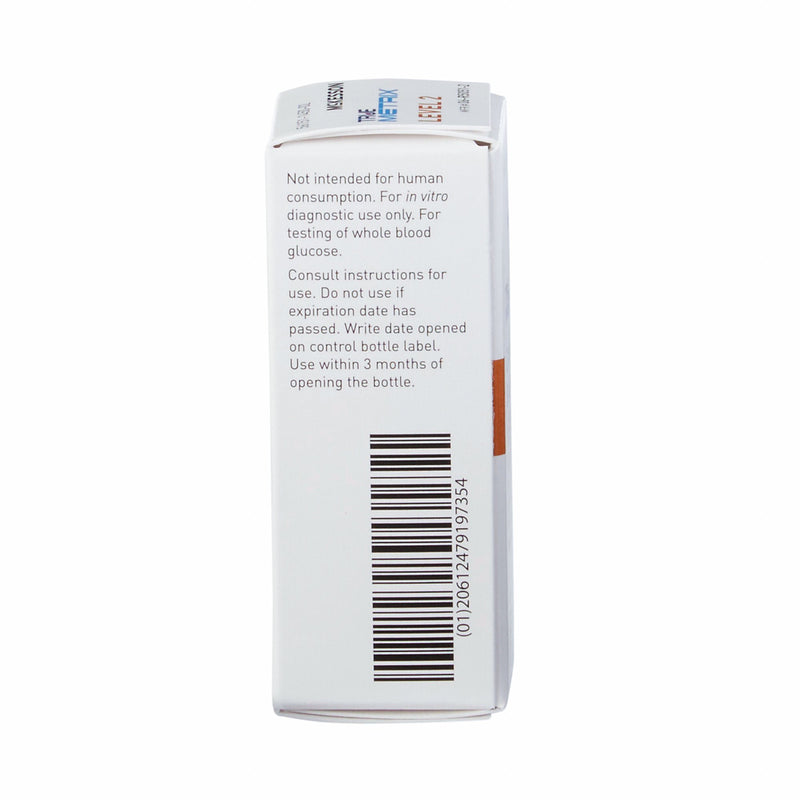 McKesson TRUE METRIX® Blood Glucose Control Solution 3 mL Level 2 (960301_BX) 1/BX