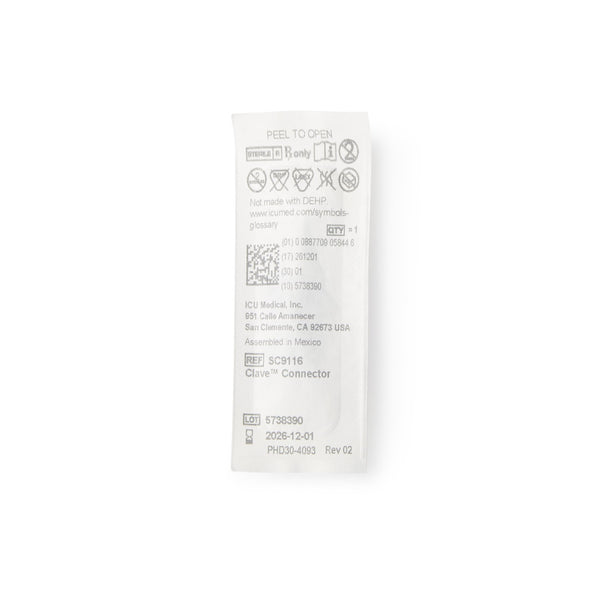 ICU Medical IV Connector (870087_CS) 100/CS
