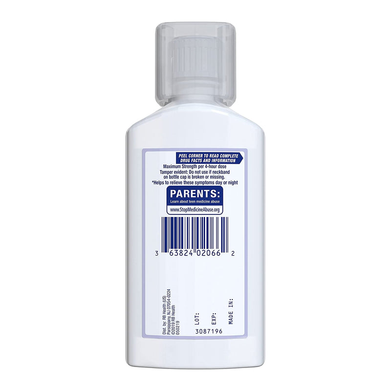 Mucinex® Fast-Max™ Cold & Flu Cold and Cough Relief 650 mg - 20 mg - 400 mg - 10 mg / 20 mL Strength Liquid 6 oz. (1120969_EA) 1/EA
