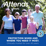 Attends® Unisex Youth Incontinence Brief Small Disposable Heavy Absorbency (959837_BG) 24/BG