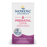 Nordic Naturals® Prenatal DHA Dietary Supplement Vitamin D3 10 mcg Strength Softgel 90 per Bottle (1264949_BT) 1/BT