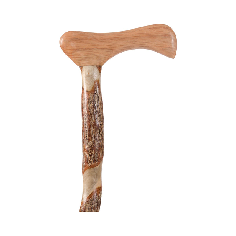 Brazos™ Twisted T-Handle Cane Wood 37 Inch Height Sassafras (1149597_EA) 1/EA