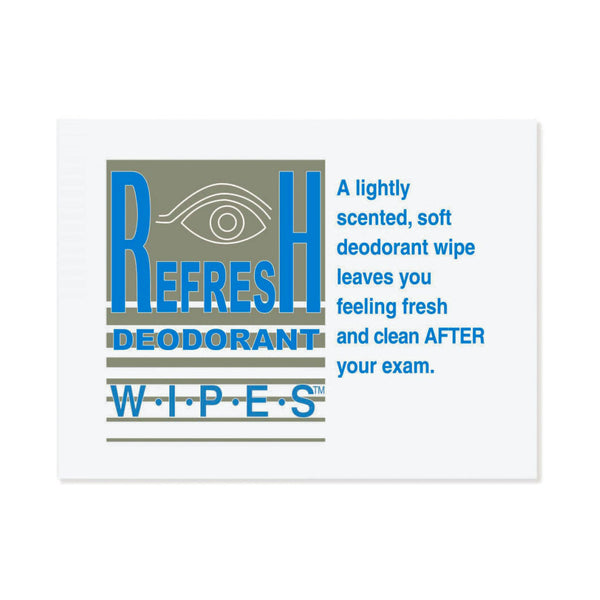 PDC® Refresh Deodorant Wipes™ Deodorant Towelette Individual Packet Scented 50 Count (861899_BX) 1/BX