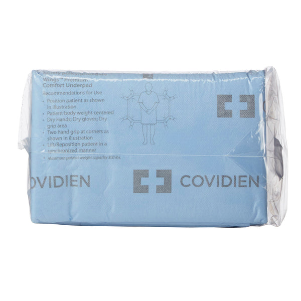 Wings™ Quilted Premium Strength Disposable Underpad 30 X 36 Inch Airlaid Heavy Absorbency (1052239_CS) 40/CS