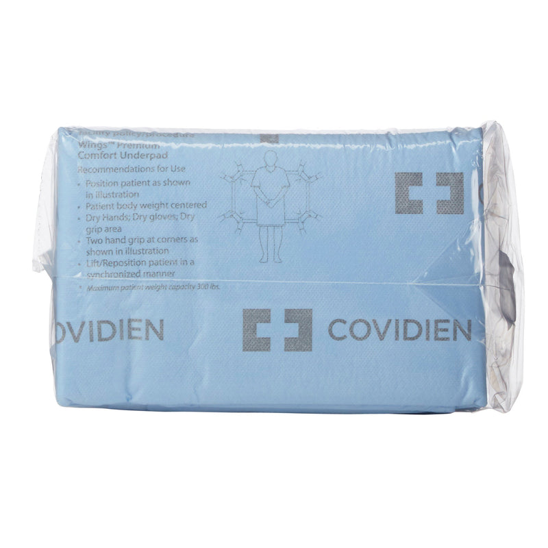 Wings™ Quilted Premium Strength Disposable Underpad 30 X 36 Inch Airlaid Heavy Absorbency (1052239_CS) 40/CS