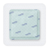 Zetuvit® Plus Silicone Border Super Absorbent Dressing Silicone Adhesive 5 X 5 Inch Square (1242907_EA) 1/EA