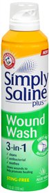 Simply Saline™ Plus Wound Wash Wound Cleanser 7.1 oz. Spray Can Sterile Antiseptic (801200_EA) 1/EA