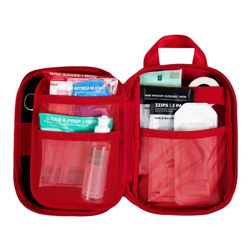 My Medic™ Wound Closure Kit First Aid Kit Red Soft Bag (1234455_EA) 1/EA