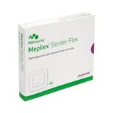 Mepilex® Border Flex Foam Dressing 5.1 X 6.3 Inch With Border Film Backing Silicone Adhesive Oval Sterile (1177530_CS) 35/CS