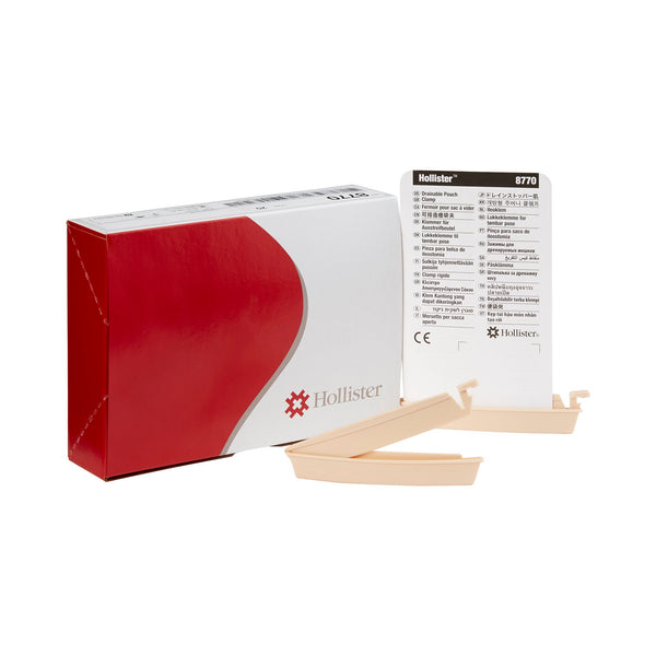 Hollister Drainable Pouch Clamp Beige (328301_EA) 1/EA