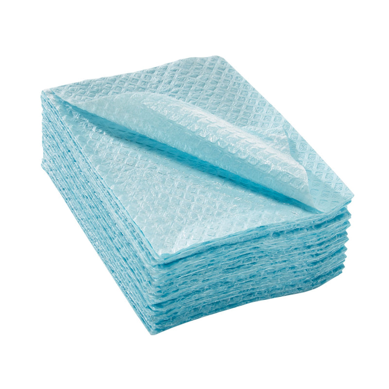 McKesson Procedure Towel 13 W X 18 L Inch Blue NonSterile (201068_CS) 500/CS