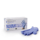 McKesson Confiderm® 3.5C Exam Glove Large NonSterile Nitrile Standard Cuff Length Textured Fingertips Blue Chemo Tested (765876_CS) 2000/CS