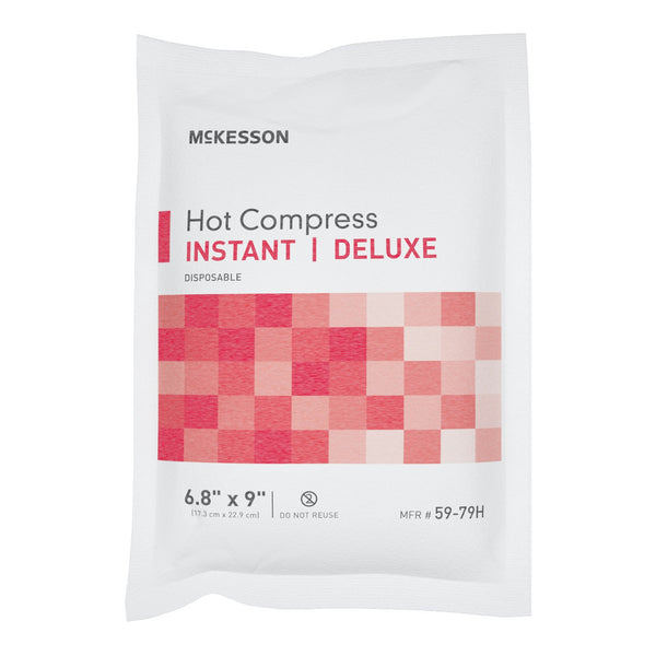 McKesson Instant Hot Pack General Purpose Large Soft Cloth Cover Disposable (521485_EA) 1/EA