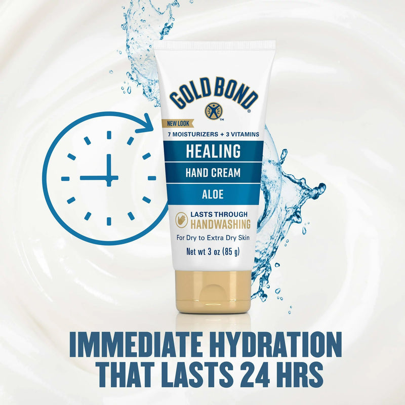 Gold Bond® Healing Hand Moisturizer 3 oz. Tube Scented Cream (1230689_EA) 1/EA