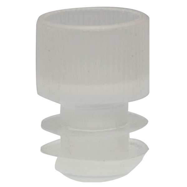 McKesson Tube Closure Polyethylene Flanged Plug Cap Natural 16 mm For Use with 16 mm Blood Drawing Tubes, Glass Test Tubes, Plastic Culture Tubes NonSterile (1175408_BG) 1000/BG