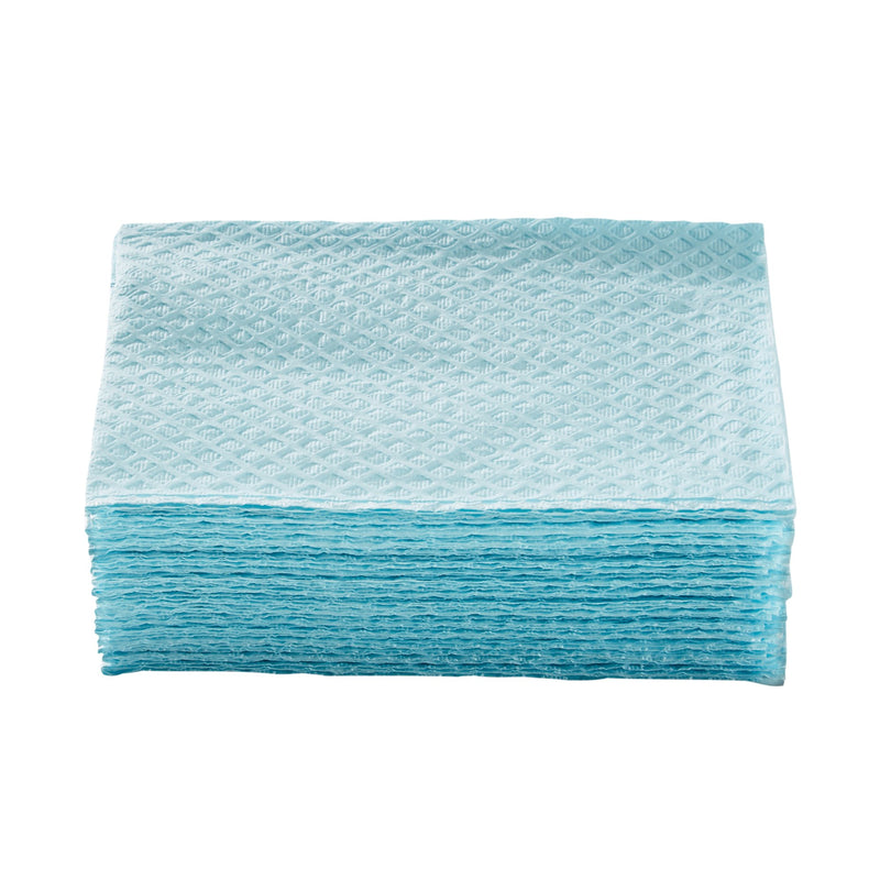 McKesson Procedure Towel 13 W X 18 L Inch Blue NonSterile (201068_CS) 500/CS