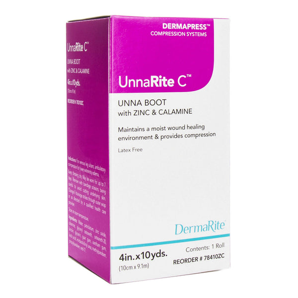 UnnaRite C™ Unna Boot Zinc Oxide / Calamine 4 Inch X 10 Yard (980206_BX) 1/BX