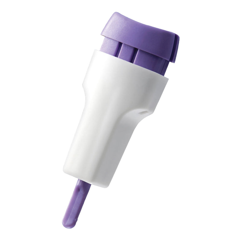 McKesson Safety Lancet 28 Gauge Retractable Push Button Activation Finger (1217991_CS) 2000/CS