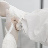 Contec® CritiGear™ Chemotherapy Procedure Gown Small / Medium White NonSterile ASTM D6978-05 Disposable (1126626_CS) 30/CS