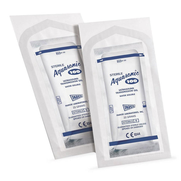 Aquasonic® Ultrasound Gel High Viscosity 20 Gram Packet OR Sterile (236820_BX) 48/BX