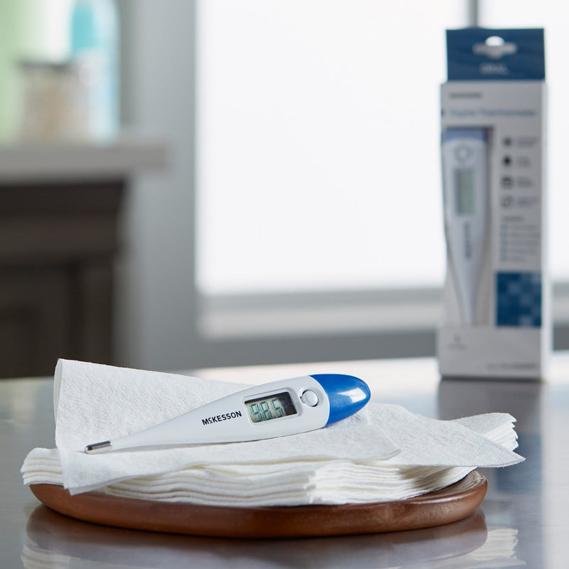McKesson Digital Stick Thermometer Oral Probe Handheld (1125662_EA) 1/EA
