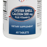 Geri-Care® Joint Health Supplement Oyster Shell 500 mg Strength Tablet 60 per Bottle (774605_CS) 12/CS