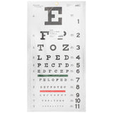 McKesson Eye Chart 20 Foot Distance Acuity Test (1038457_EA) 1/EA