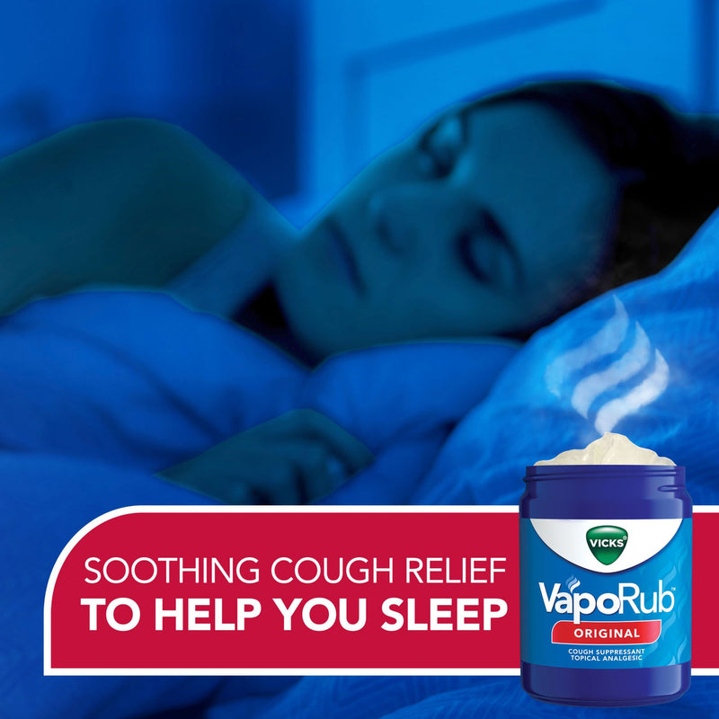 Vicks® VapoRub® Chest Rub 4.8% - 1.2% - 2.6% Strength Ointment 3.53 oz. (830713_EA) 1/EA