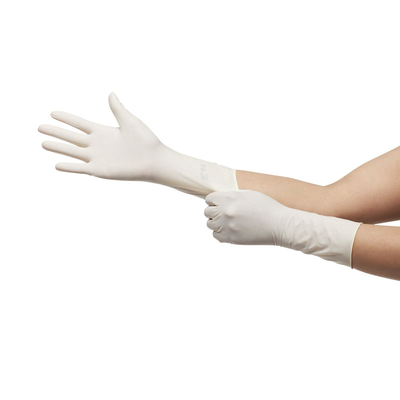 GAMMEX® Non-Latex Sensitive Surgical Glove Size 6.5 Sterile Polychloroprene Standard Cuff Length Micro-Textured Cream Chemo Tested (833673_BX) 50/BX