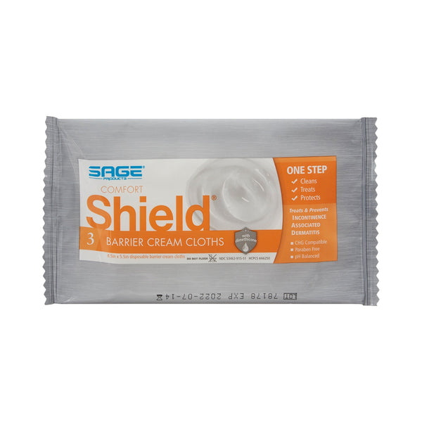 Comfort Shield® Incontinence Care Wipe Soft Pack Unscented 3 Count (928710_CS) 100/CS