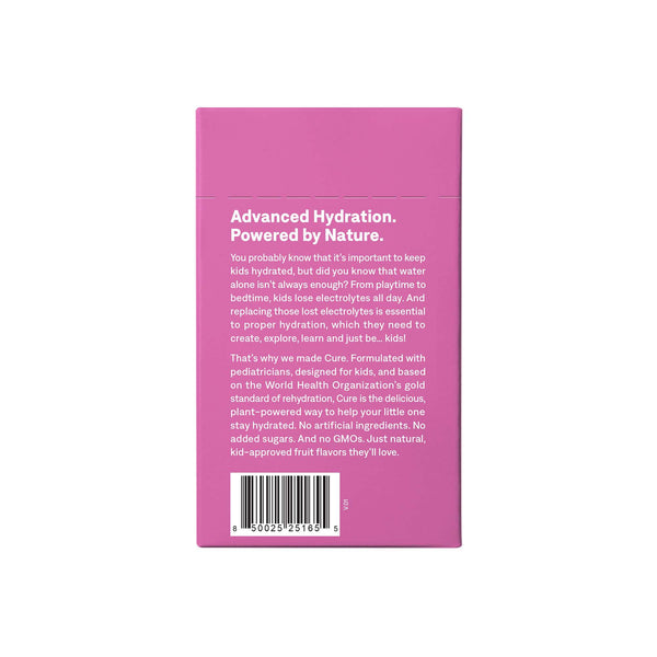Cure® Oral Electrolyte Solution Fruit Punch Flavor 7.5 Gram Electrolyte (1256637_CS) 72/CS