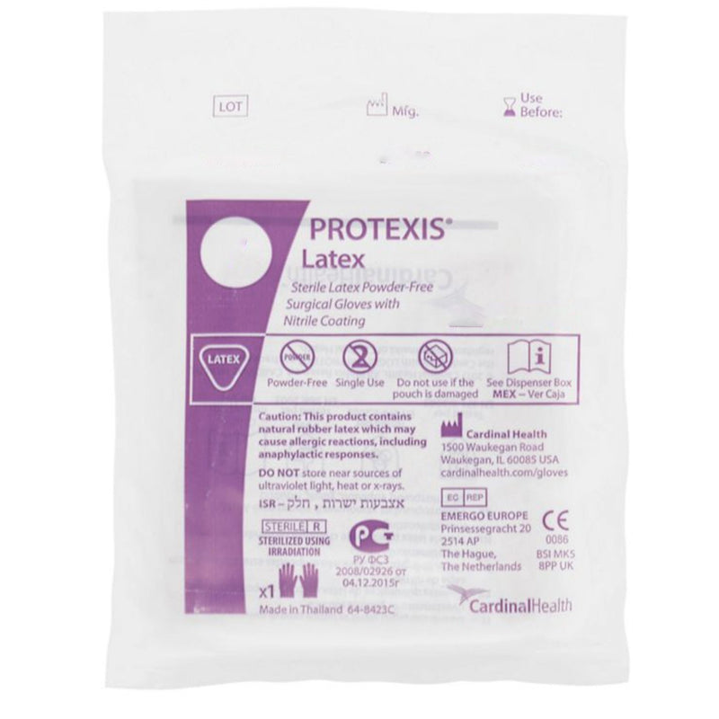 Protexis™ Latex Surgical Glove Size 8 Sterile Latex Standard Cuff Length Smooth Light Brown Not Chemo Approved (808083_CS) 200/CS