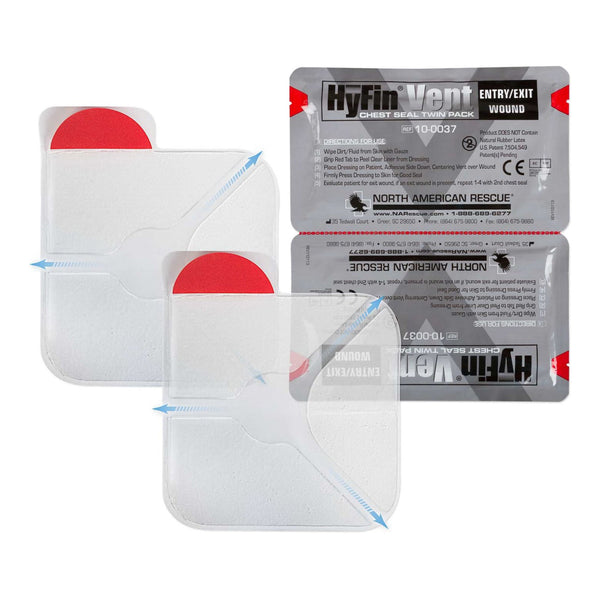 Hyfin® Vent Chest Wound Seal 6 X 6 Inch 2 per Pack NonSterile (1051792_PK) 2/PK
