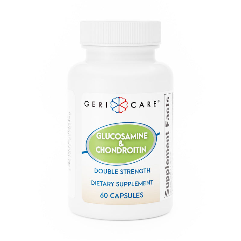 Geri-Care® Joint Health Supplement Glucosamine / Chondroitin 500 mg - 400 mg Strength Capsule 60 per Box (1043399_BT) 60/BT