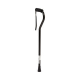 McKesson Offset Cane Aluminum 30 to 39 Inch Height Black (1065214_CS) 6/CS