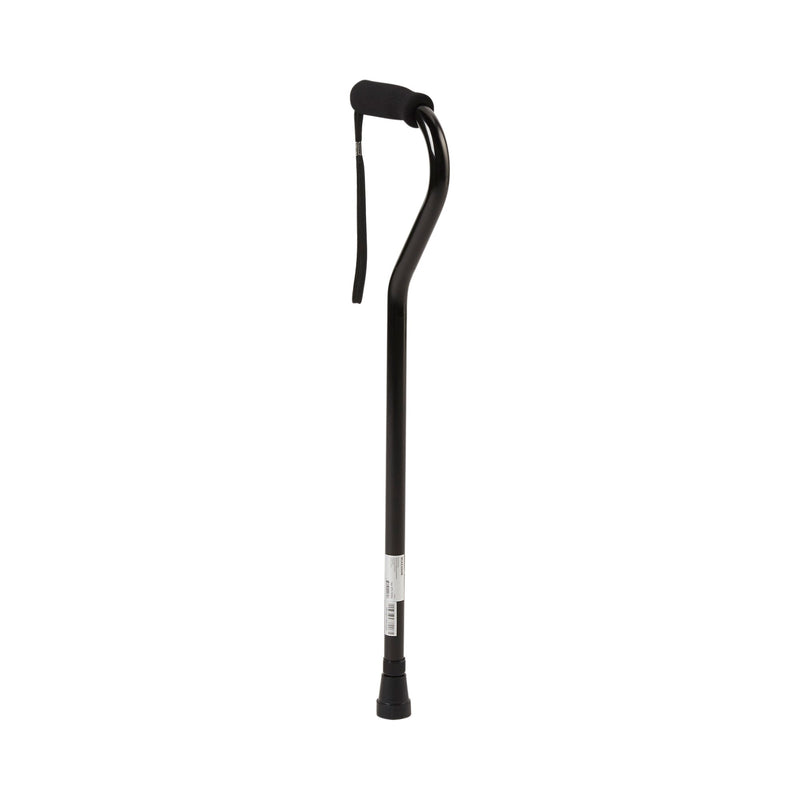 McKesson Offset Cane Aluminum 30 to 39 Inch Height Black (1065214_CS) 6/CS