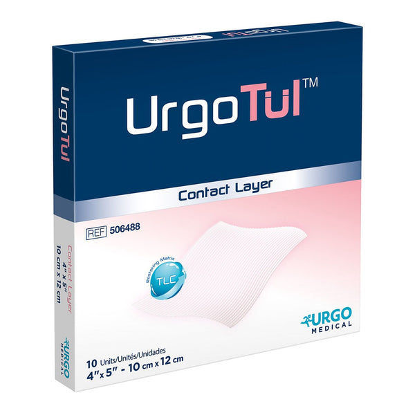 UrgoTul™ Impregnated Contact Layer Dressing 4 X 5 Inch Sterile (812489_BX) 10/BX