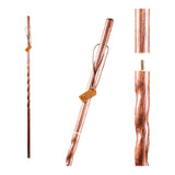 Brazos™ Twisted Traveler's Stick Walking Stick Wood 55 Inch Height Brown Oak (1229059_EA) 1/EA