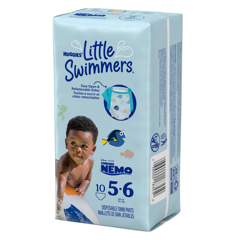 Huggies® Little Swimmers® Unisex Baby Swim Diaper Size 5 to 6 Disposable Heavy Absorbency (812722_PK) 10/PK