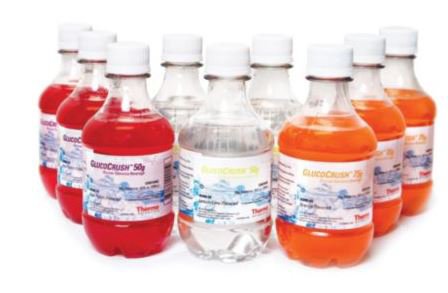 GlucoCrush™ Glucose Tolerance Beverage Fruit Punch 100 Gram Pregnant Women 10 oz. per Bottle (1032207_PK) 6/PK