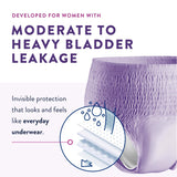 Prevail® Per-Fit® Female Adult Absorbent Underwear Pull On with Tear Away Seams X-Large Disposable Moderate Absorbency (881924_CS) 56/CS