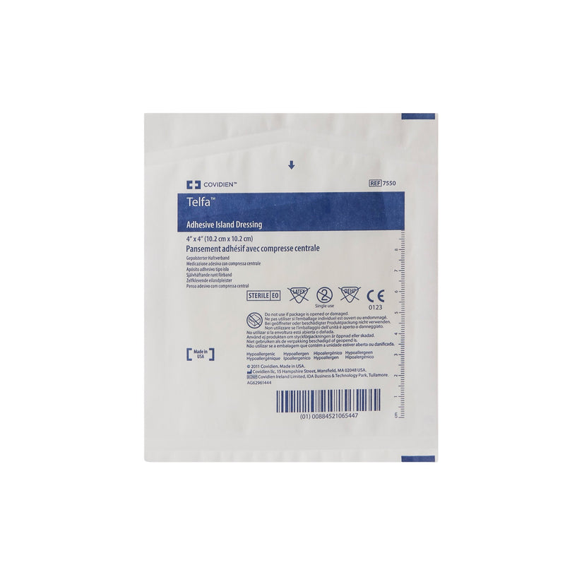 Telfa™ Island Dressing 4 X 4 Inch Square Sterile (473570_CS) 200/CS