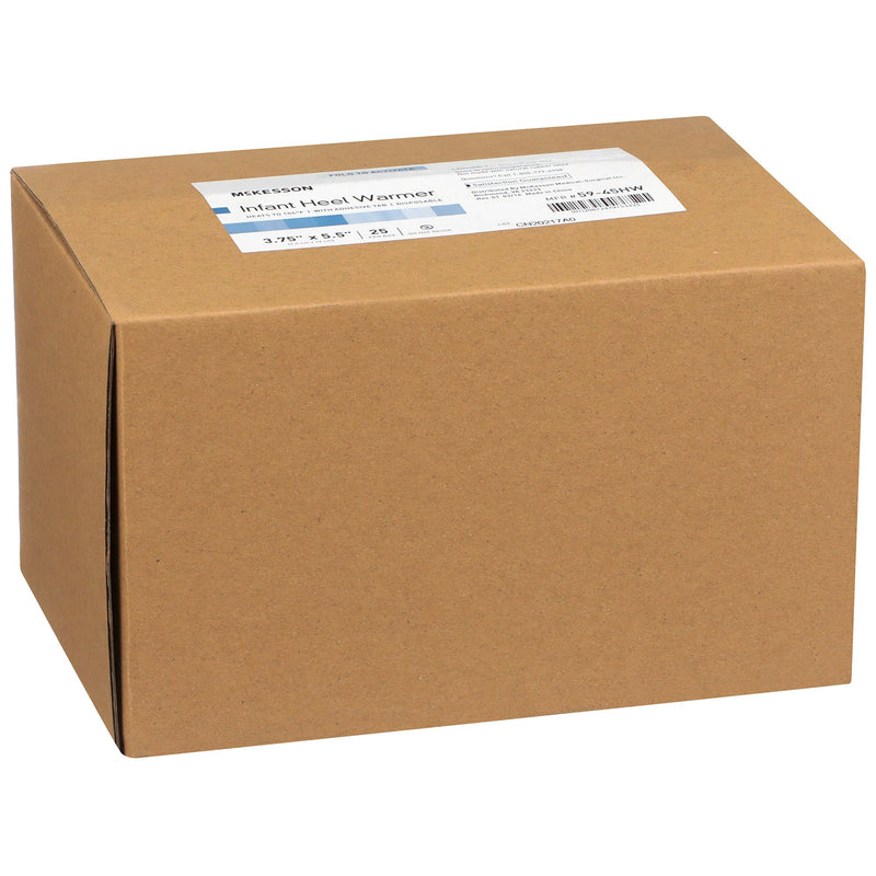 McKesson Instant Infant Heel Warmer Heel One Size Fits Most Nylon Cover / Polyethylene Disposable (521487_CS) 100/CS