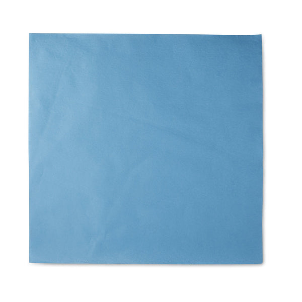 McKesson Sterilization Wrap Blue 20 X 20 Inch Single Layer Cellulose Steam / EO Gas (1156125_BX) 1/BX